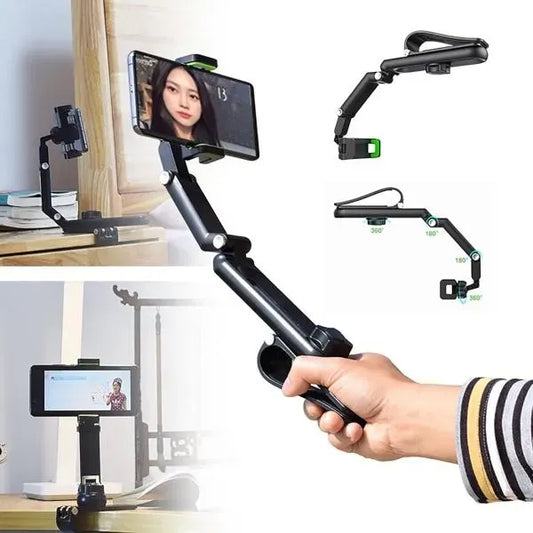 360° Car Phone Mount with Stylus & Rotation