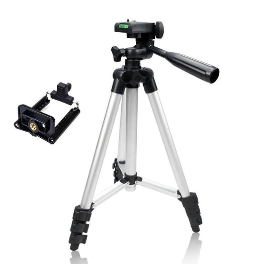 3110 Foldable Tripod Stand for Mobile & DSLR Camera