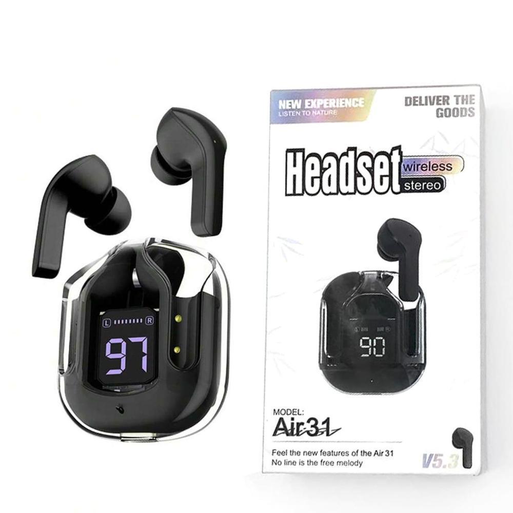 Smart Touch Earbuds Bluetooth 5.3 with Voice Assistant