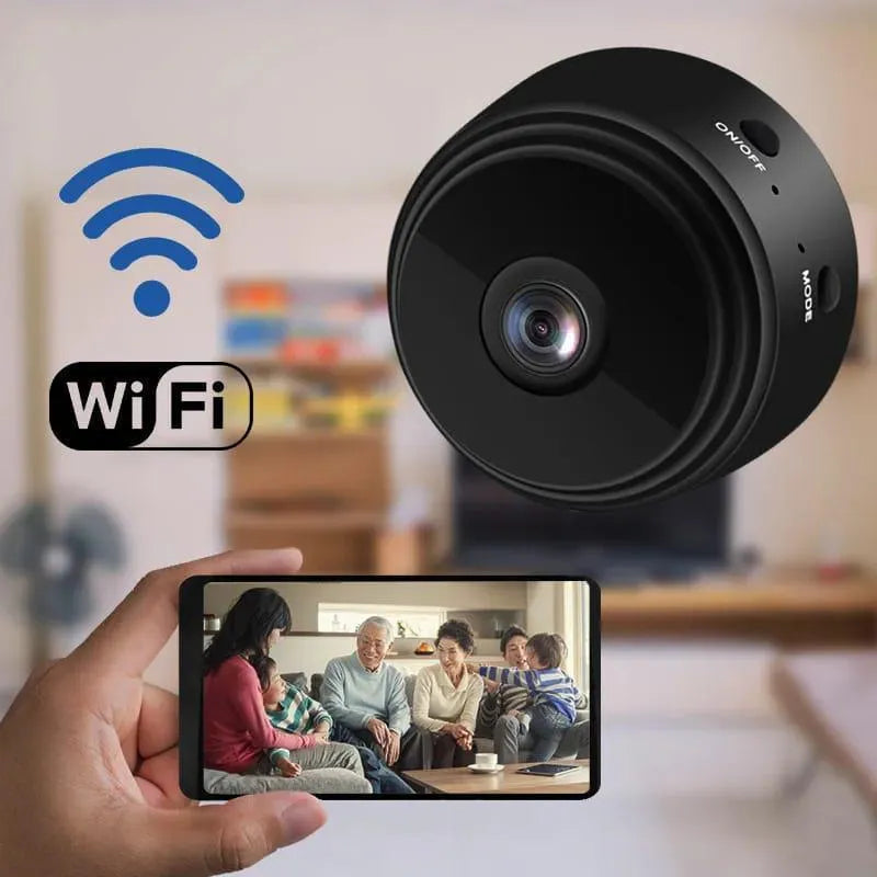 Mini WiFi Camera for Home Security & Live Streaming