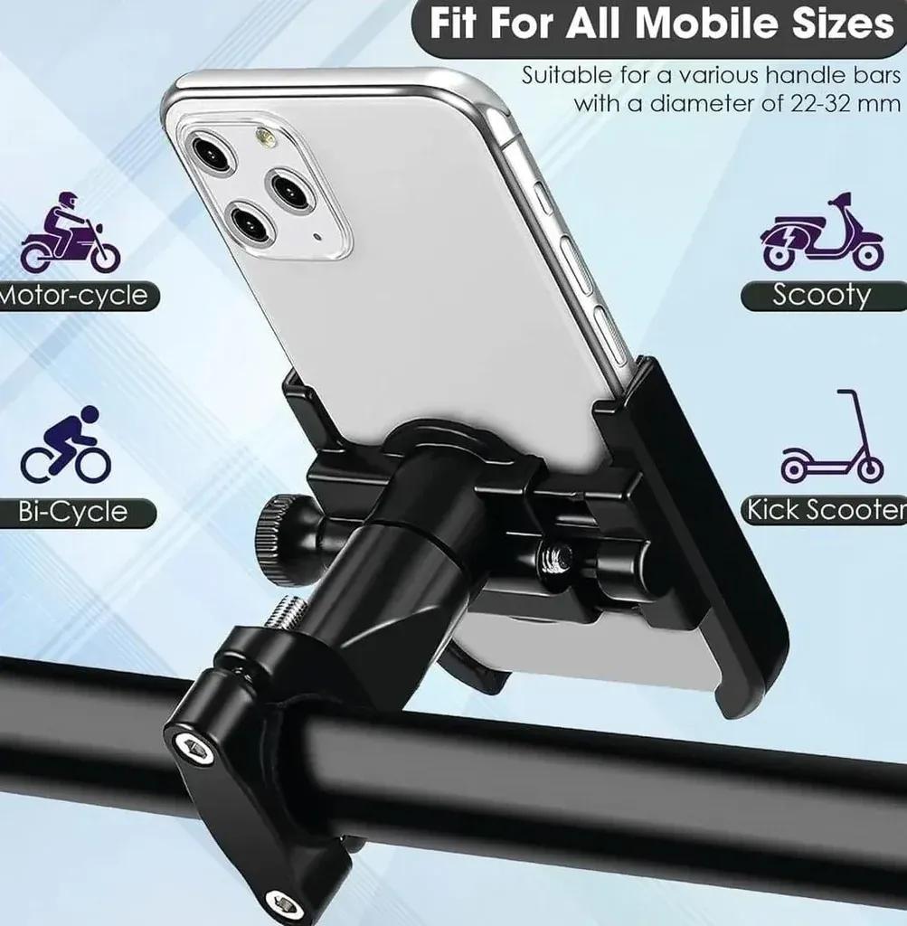 Bike Mobile Holder 360° Anti-Slip Grip